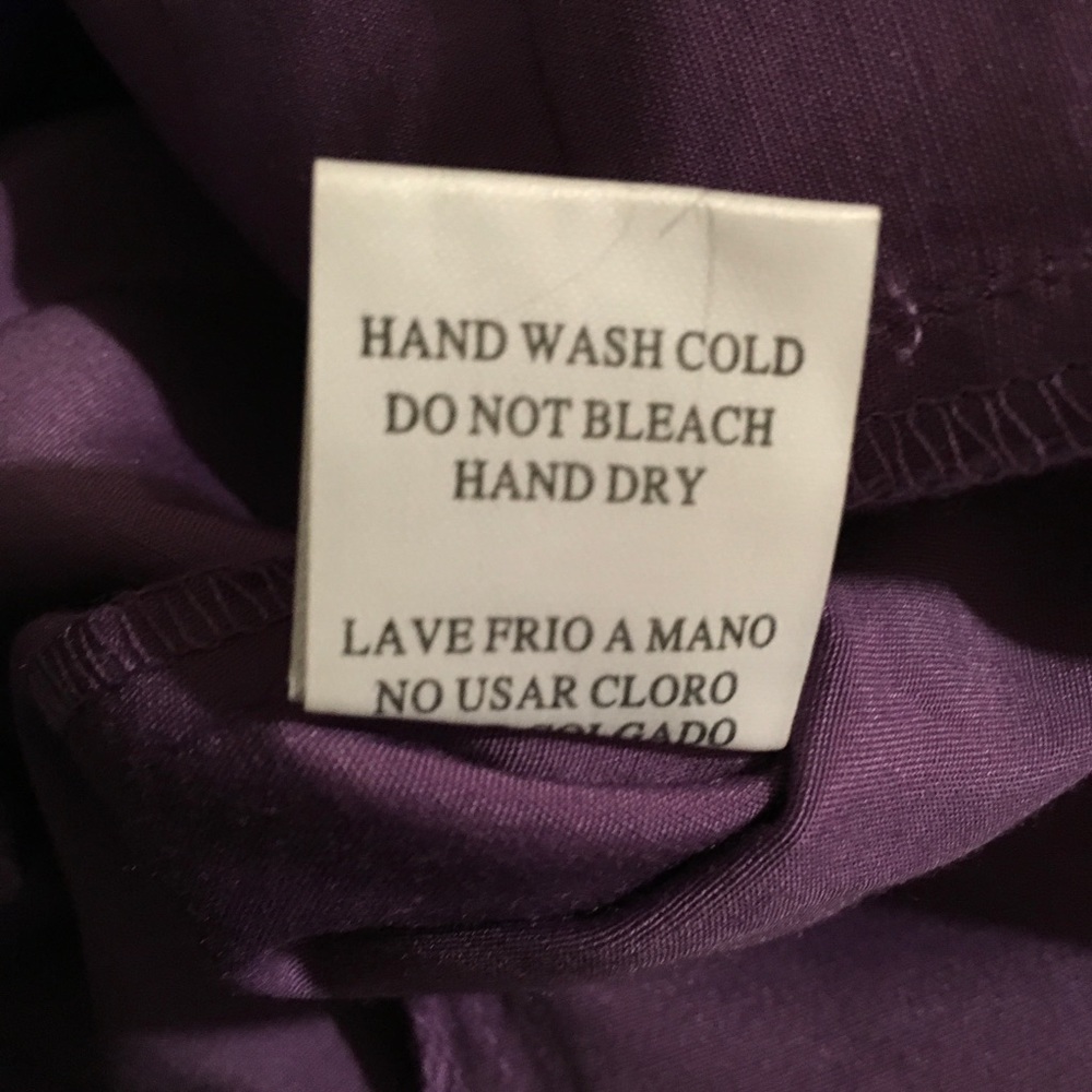 Misope Purple Sleeveless Mini-dress, Sz M - Picture 7 of 7